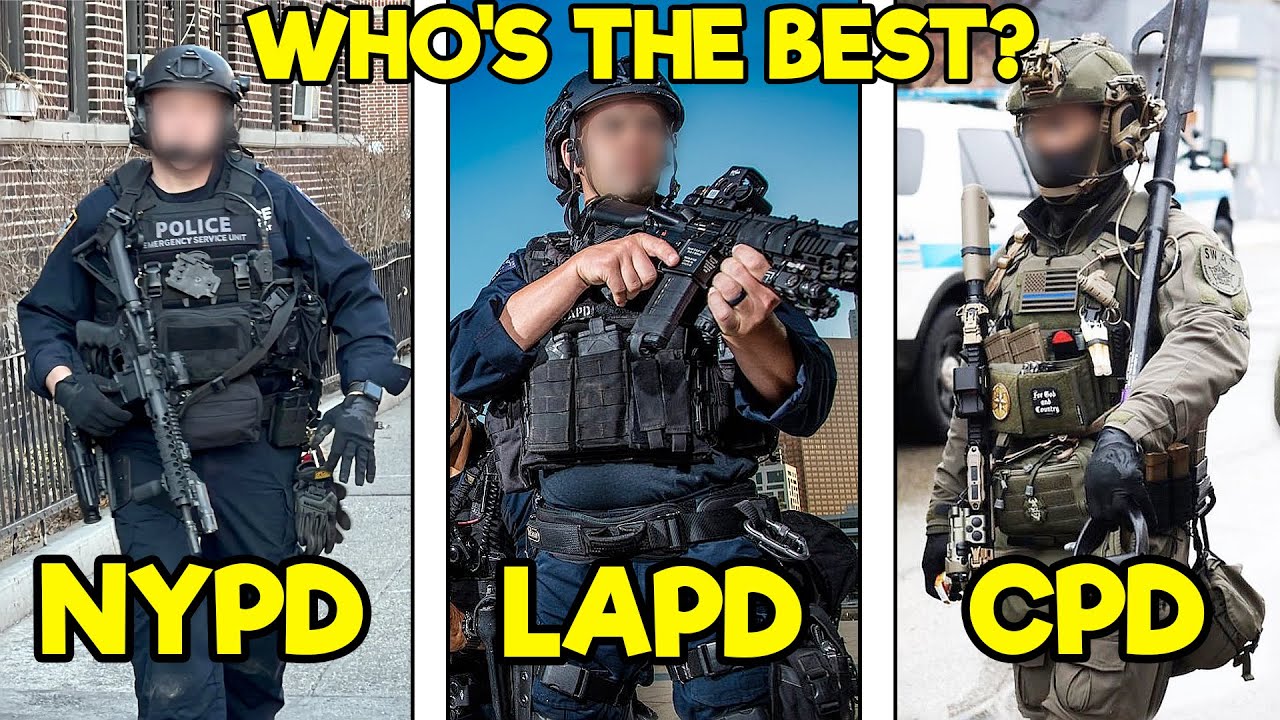 Inside America’s Top 3 Largest Police Departments How do they match up