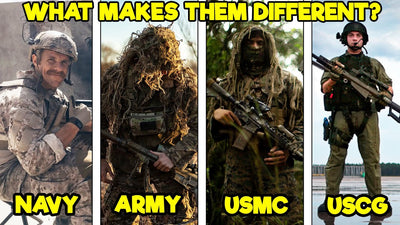 Why does Every U.S. Military Branch have Snipers? (ALL Branches Explained)
