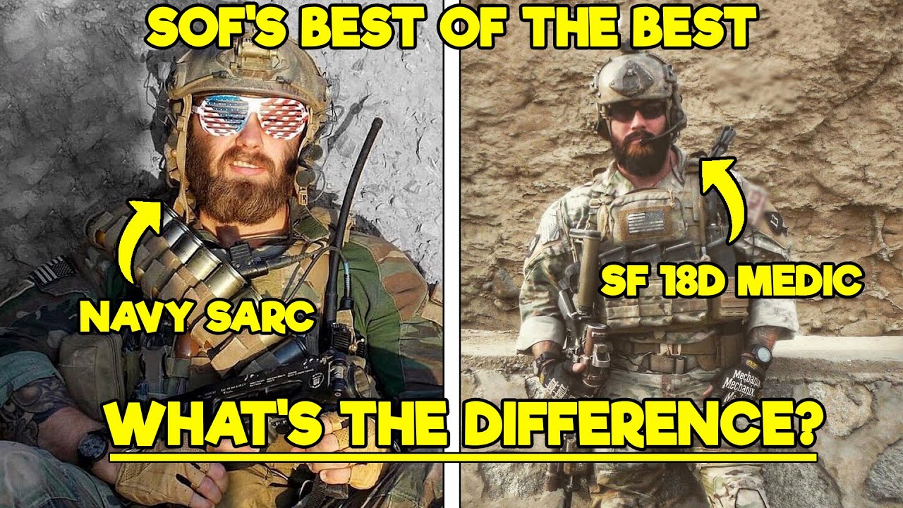 Navy Special Amphibious Reconnaissance Corpsman (SARC) vs. Special ...