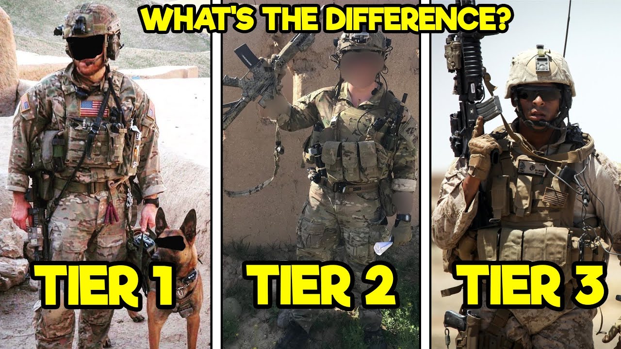 The U.S. Military’s Elite Tier 1, Tier 2, and Tier 3 Units Explained ...