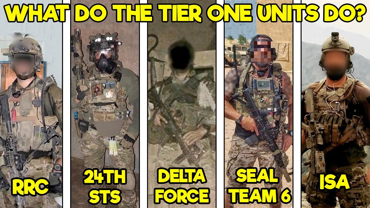 Inside the U.S. Military’s Five ELITE Tier One Units – General Discharge