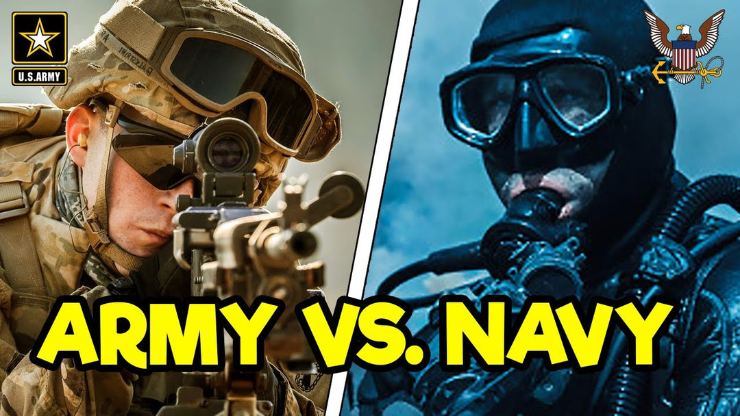 US ARMY VS. US NAVY - THE ULTIMATE COMPARISON