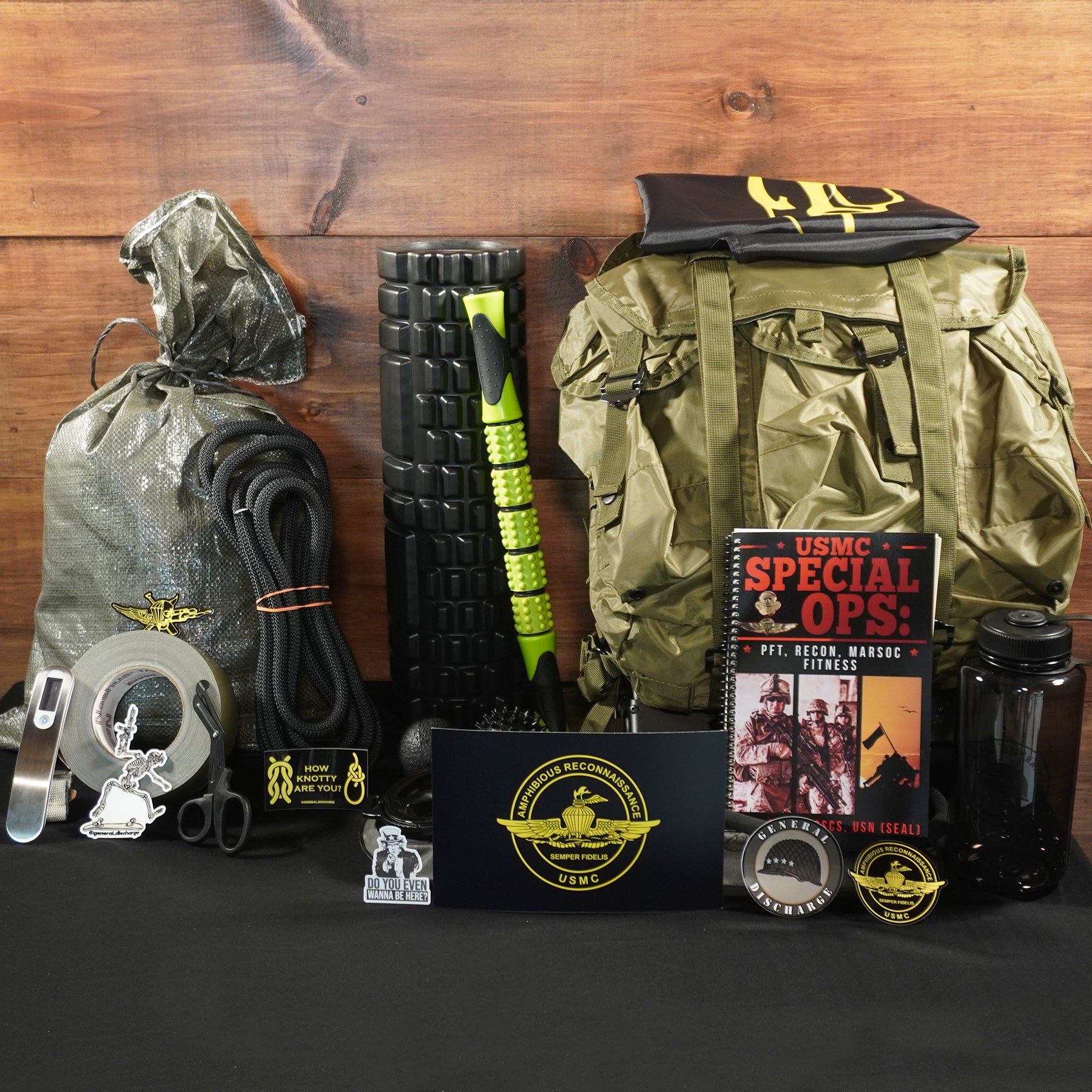 Recon Ruck Load Out Recon Rucking/Land Navigation Kit Bundle – General Discharge
