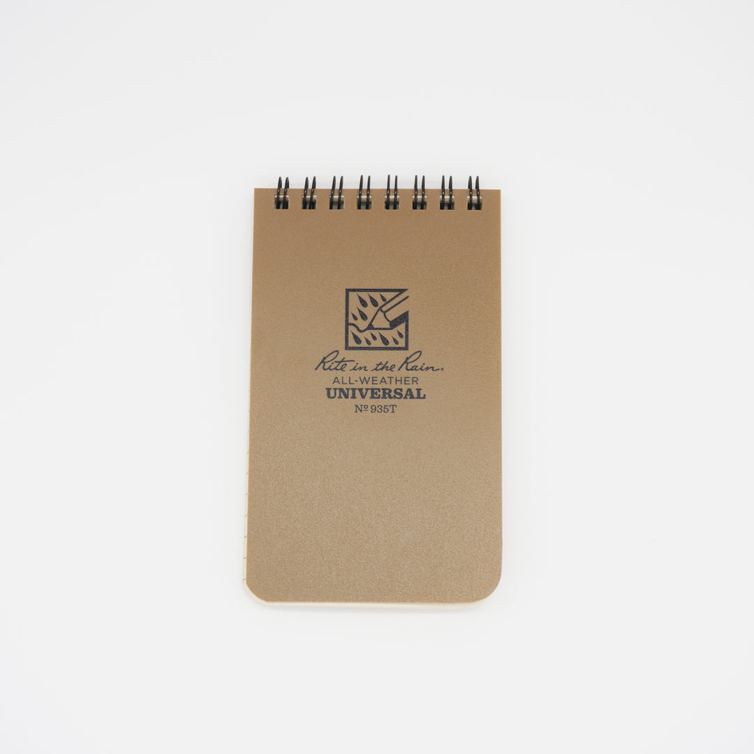 Rite in the Rain 3x5 Tan Notebook